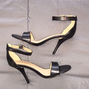 Black Ankle Heels (Brand New!)